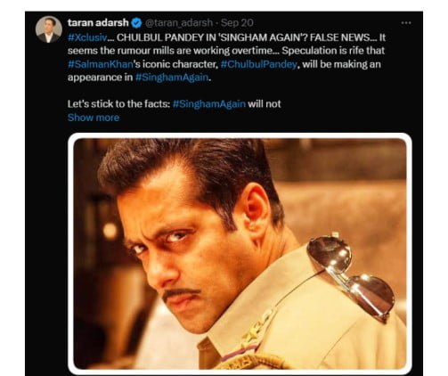 Chulbul Pandey'ka rol nahi karege Salman Khan